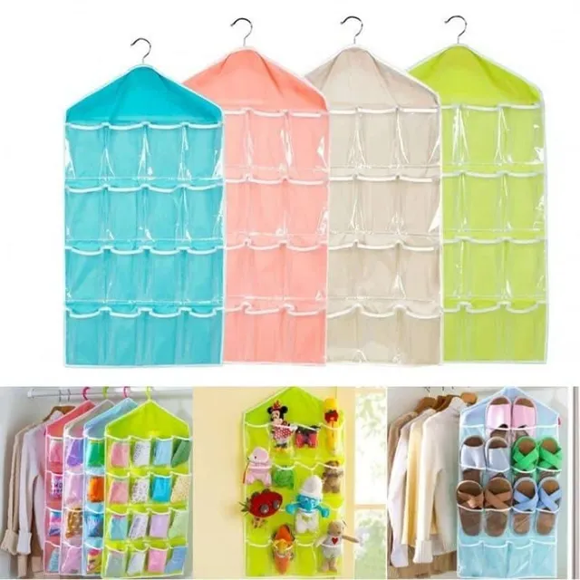 Hanger organizer for underwear and socks