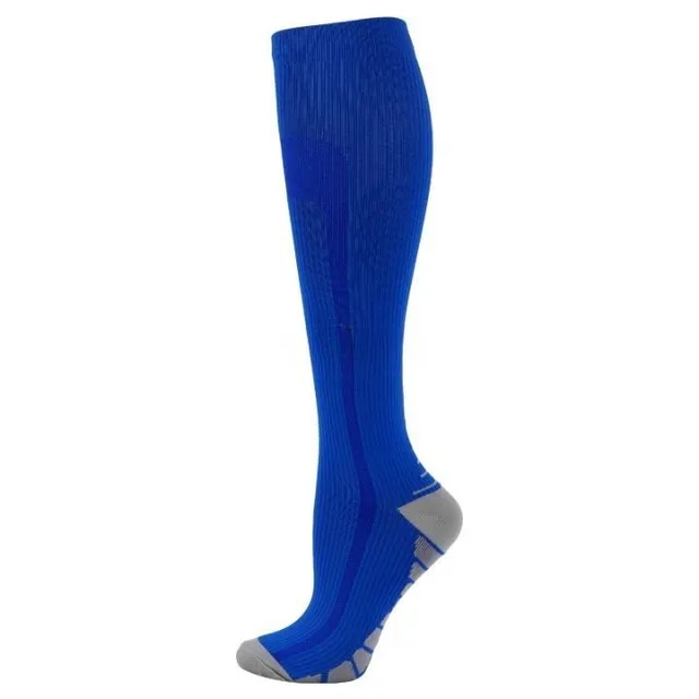 Chaussettes de compression unisexes à la mode pour le sport