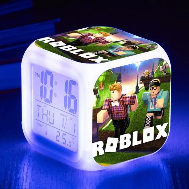 Ceas deșteptător LED Roblox - mai multe variante