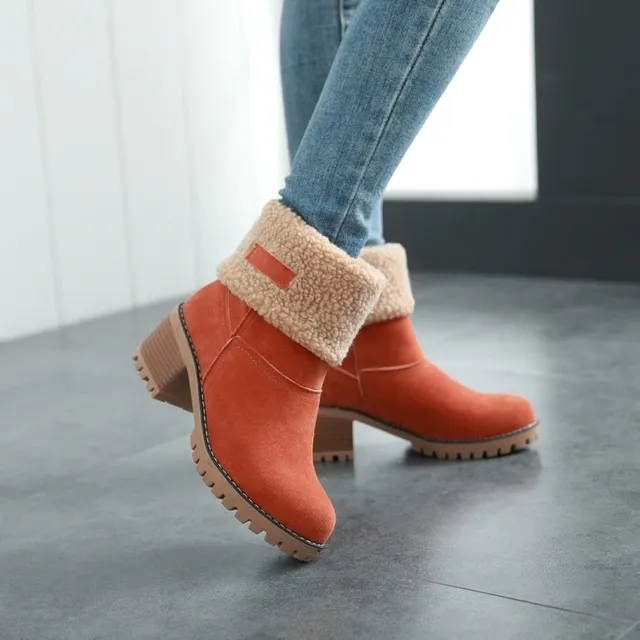 Women's Winter Heel Shoes - 5 Colors