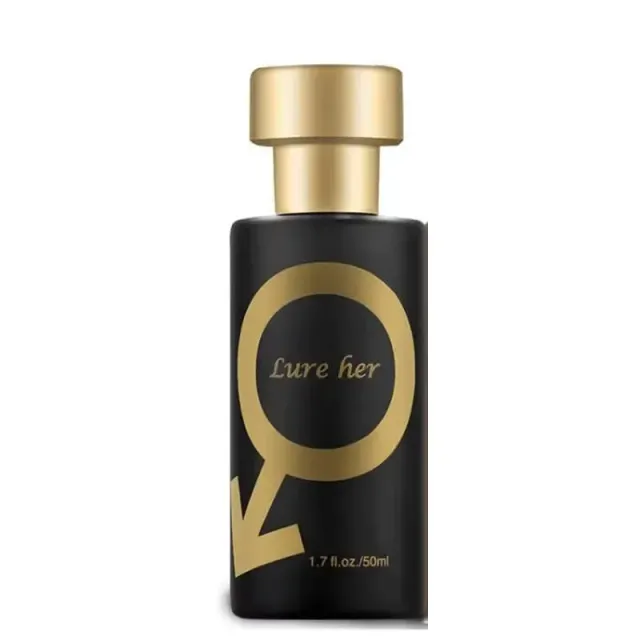 Aphrodisiac perfume with pheromones for men