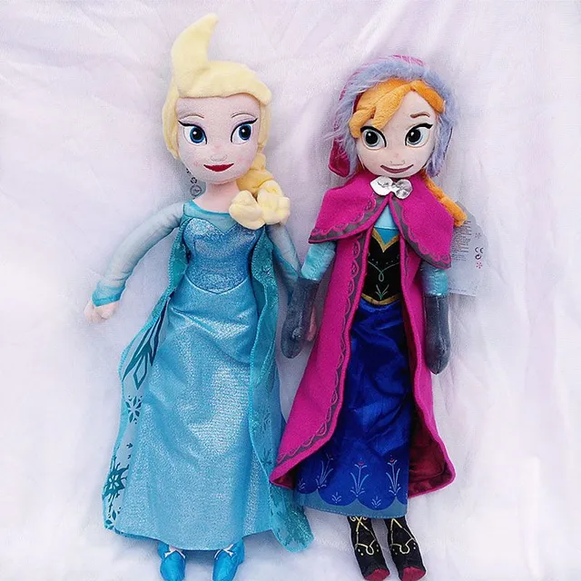 Cute baby dolls Elsa and Anna