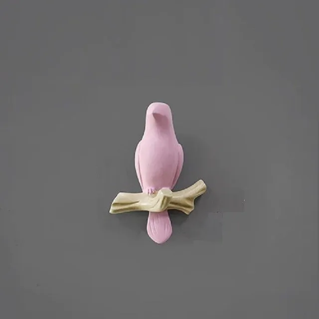 Decorative bird-shaped hook