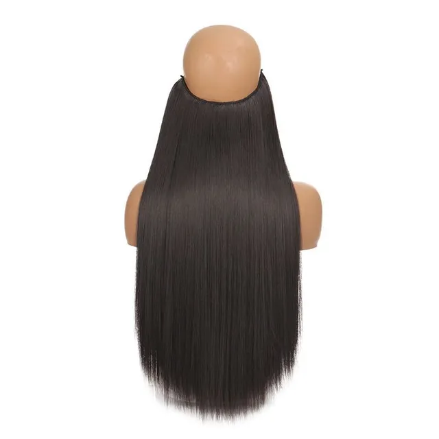 Synthetic hair extensions