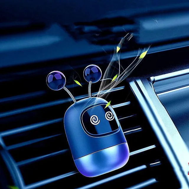 Cute car fragrance Robo + 3 fragrances as a free gift