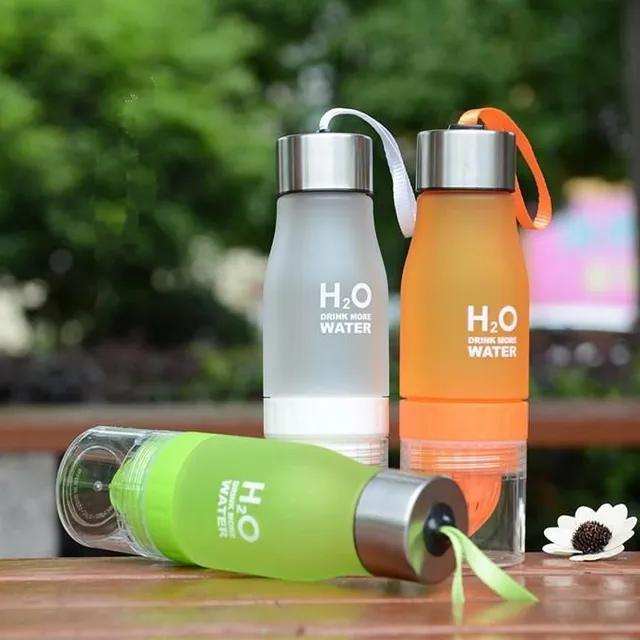 H2O Ovocná infúzia fľaša na pitie 650 ml