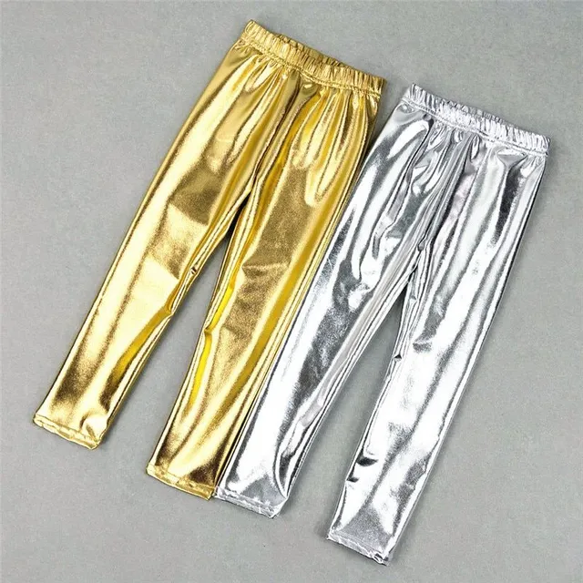 Girls shiny leggings - 2 colours