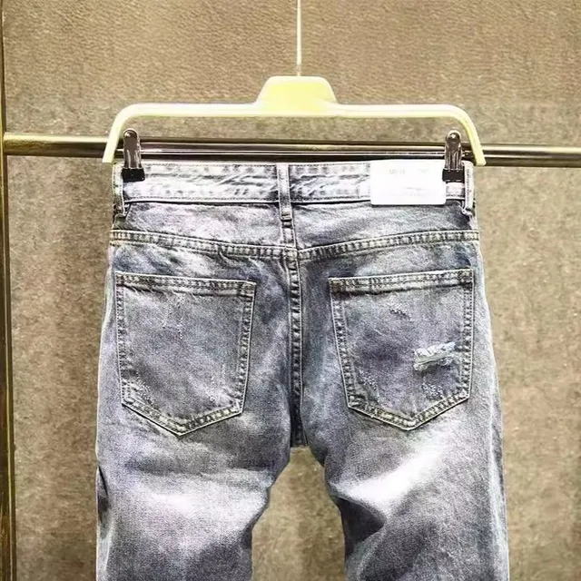 Letní pánské džínové kraťasy Denim