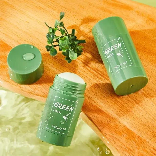 Tisztító bot zöld tea kivonat akne, fekete pontok és hidratálás
