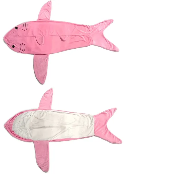 Dětský spacák žralok: Hřejivé objímání v zimě, spánek ve vodním dobrodružství