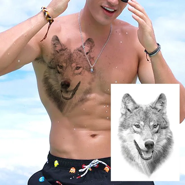 Fake waterproof tattoos for men