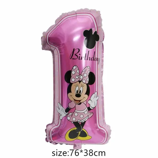 Balon imprezowy Mysz Miki, Minnie