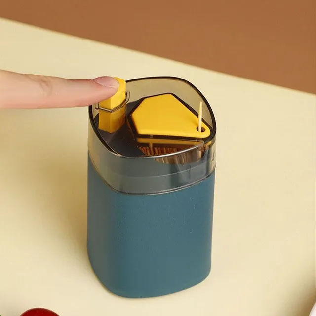 Practical automatic portable toothpick box