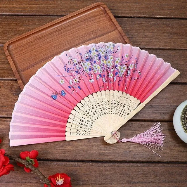 Japán trendi stílusú modern ventilátor forró nyári napok - több szín