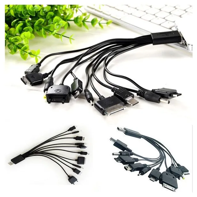 Universal charging cable 10in1