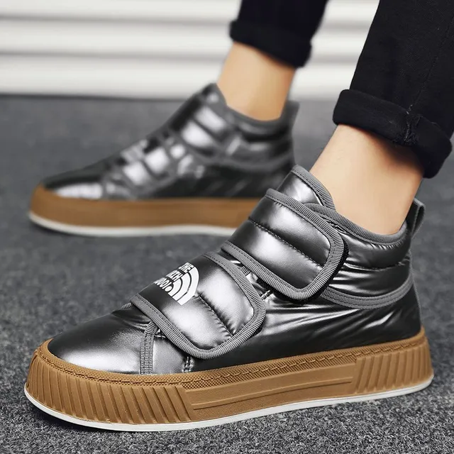 Pánske trendy High Sneakers - Resistant, Anti-Slip Rubber sole, Stretch Leisure Shoes for All Seasons