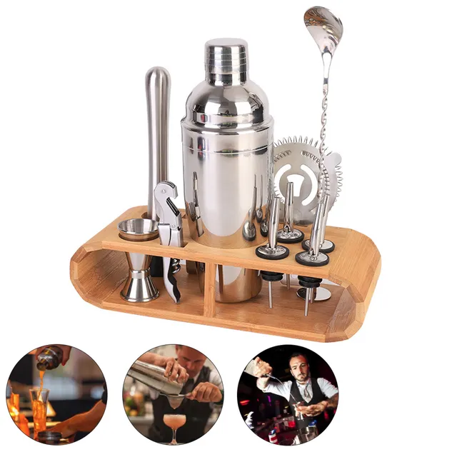 Bartender's cocktail mixing set 750ml