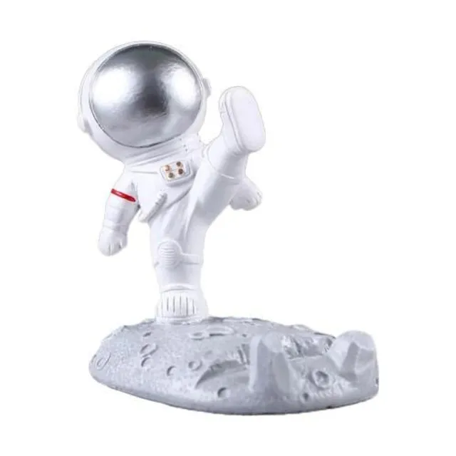 Practical astronaut-shaped stand for mobile phone