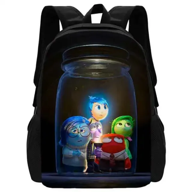 Stylish school backpack with small front pocket in motifs characters from a fairy tale In the head 2 - Inside Out 2