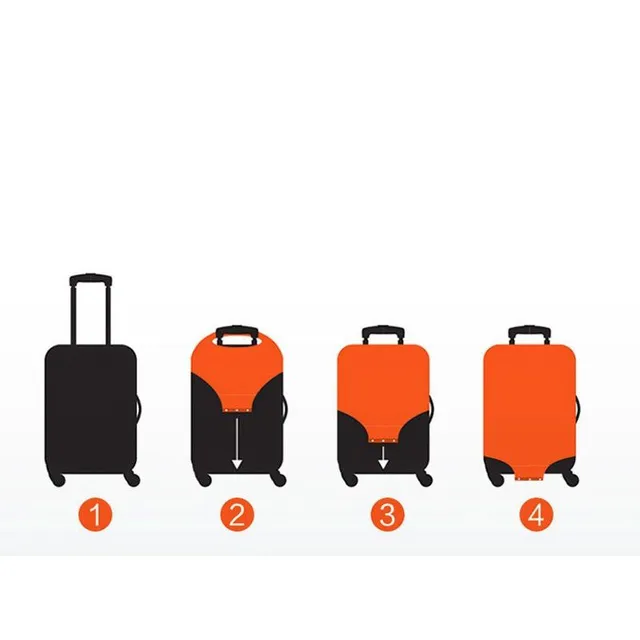 Védőtok Madrin bőröndhöz - szürke