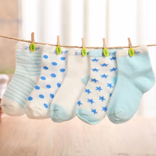 Baby socks (5 pairs) - 8 colours