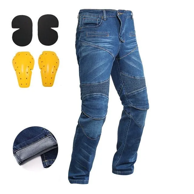 Costum de motociclist (jachetă moto + pantaloni pentru motocicletă)