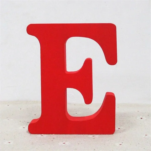 Decorative wooden letter C521