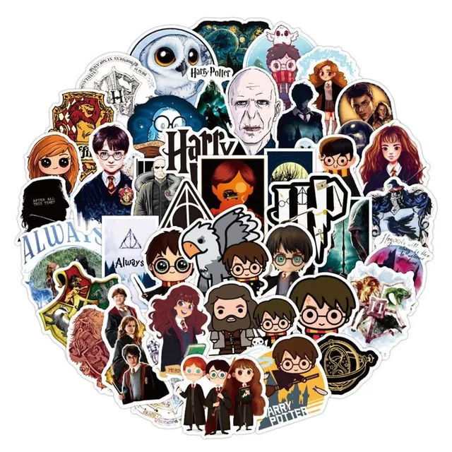 50 naklejek Harry Potter