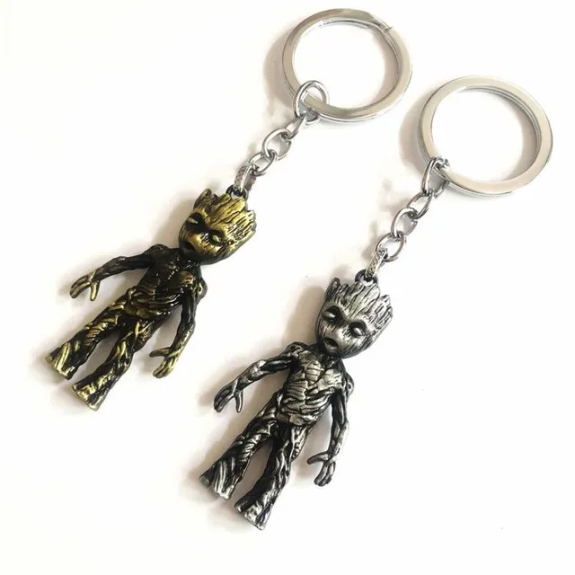 Stylish keyring in Groot - two colours