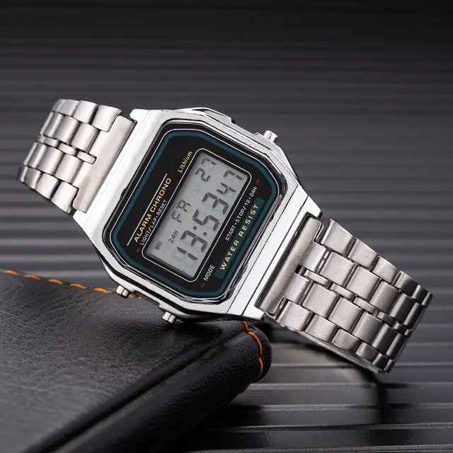 Men's retro casio watches