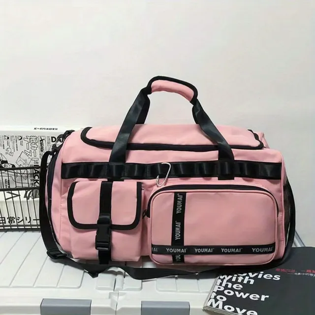 Large capacity travel bag, multifunctional bag, bag for separating dry and wet luggage Christmas, Halloween and Thanksgiving gifts