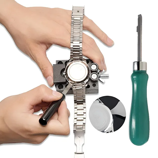 Profesionálny nástroj na servis hodiniek - na opravu