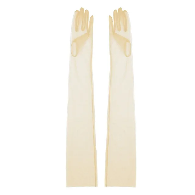 Women's long gloves