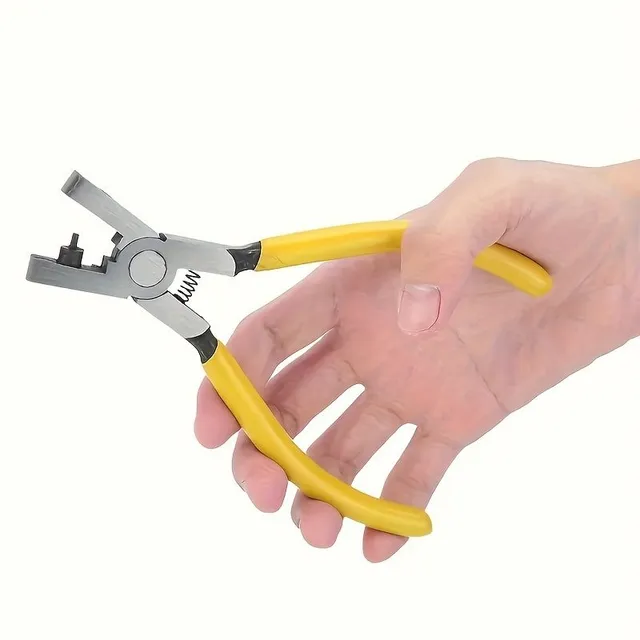 High precision punching pliers with 2mm holes for watches, tapes, shoelaces and sandals - durable carbon steel tool