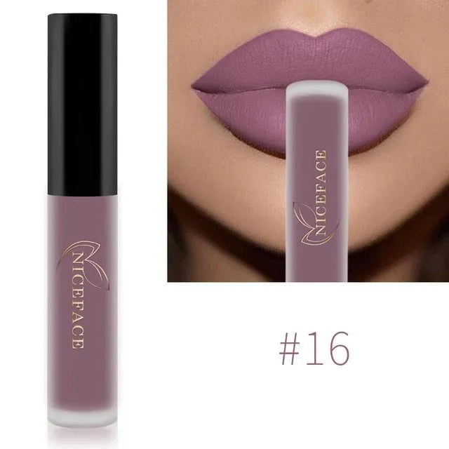 Matt waterproof long-lasting lipstick - more colors