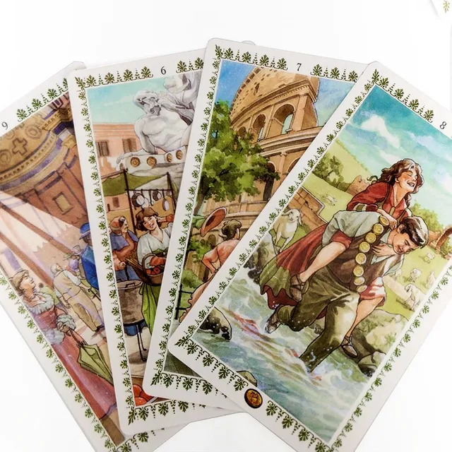 Pachet de cărți de tarot romantice 78 bucăți