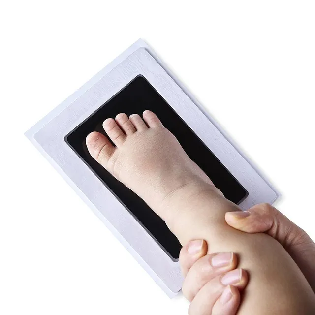 Baby palm print and footprint pad