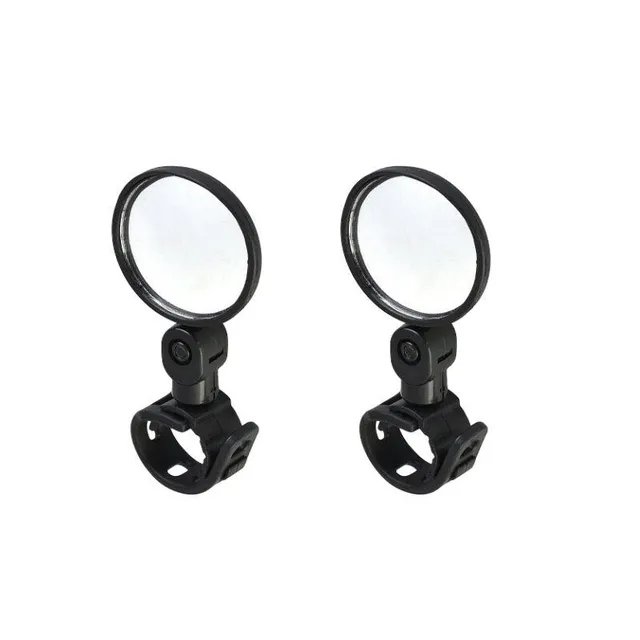 2pcs MTB Bicycle Rear View Mirror Adjustable Clear Rear View Reflector Bike Handlebar Electric Scooter Bicycle Accessories