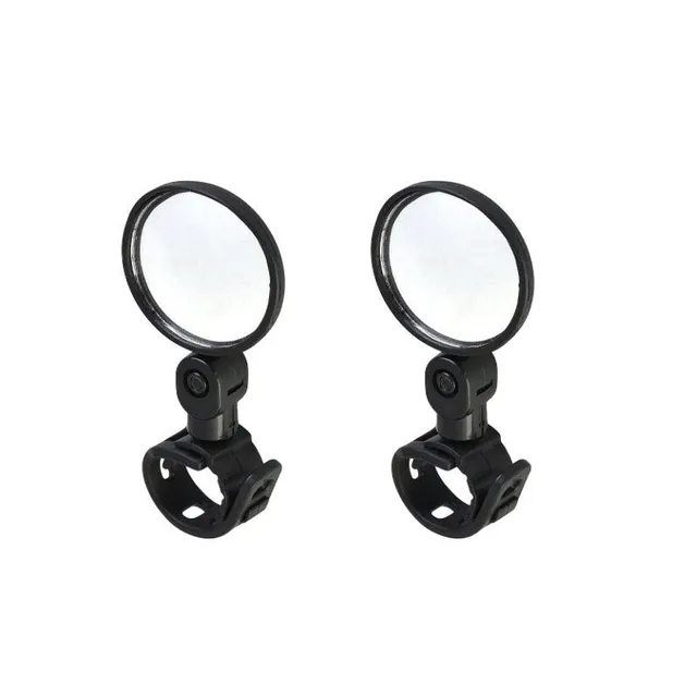 2 bucăți oglindă retrovizoare pentru bicicletă MTB Nastavitelný čirý zpětný pohled Reflektor Bike Handlebar Elektrický skútr Accesorii pentru biciclete