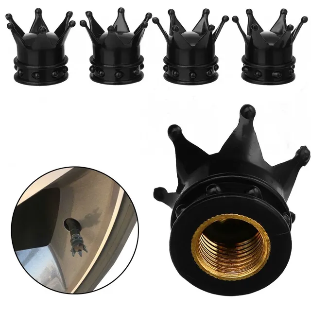 Valve caps crown 4 pcs N33