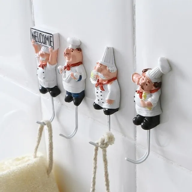 Decorative kitchen hook