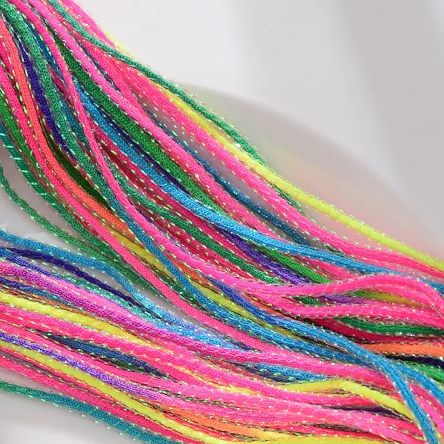 32-włókniste sznurówki do włosów 90 cm dla kobiet i dziewczą