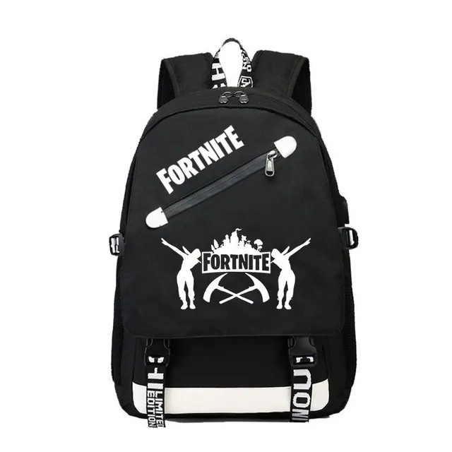 School backpack with cool print PC games