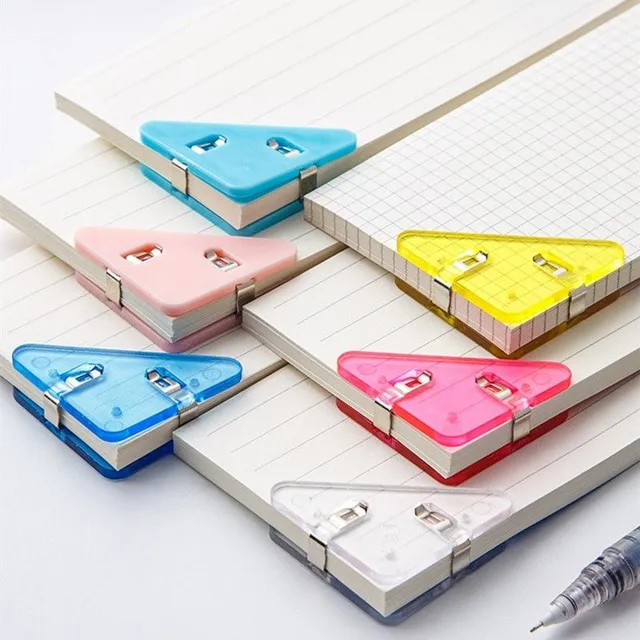 Triangle clips for paper 20 pcs, 5.2 x 3.9 cm