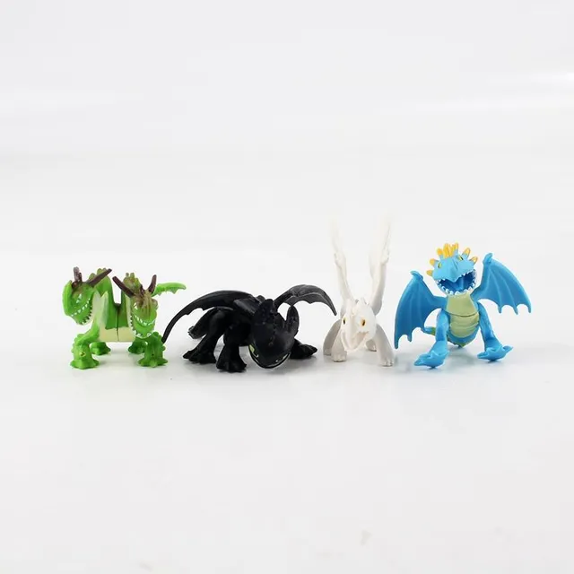 Figurines de dragons 12 pcs