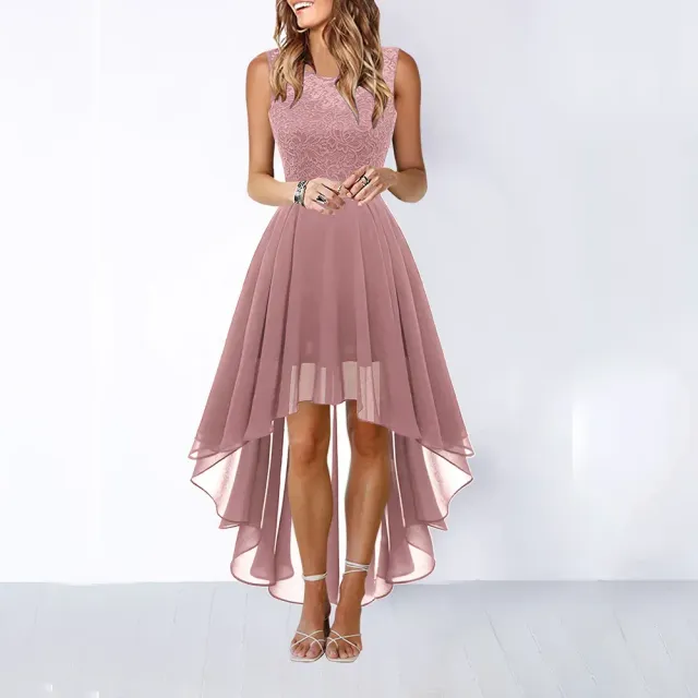 Women's dresses on hangers, elegant and vintage style