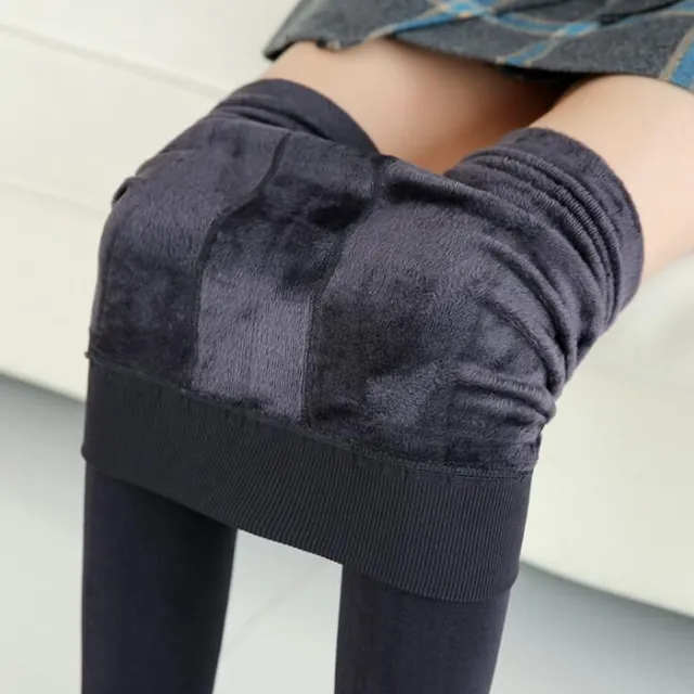 Női elasztikus téli leggings - következő verzió