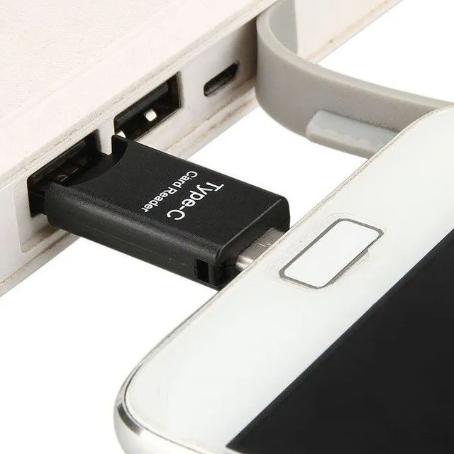 USB-C / USB čítačka Micro SD pamäťové karty K896