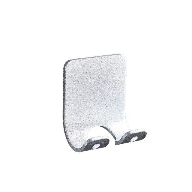 Mirza Stainless Steel Wall Mounted Razor Holder with Self-Adhesive Strip
