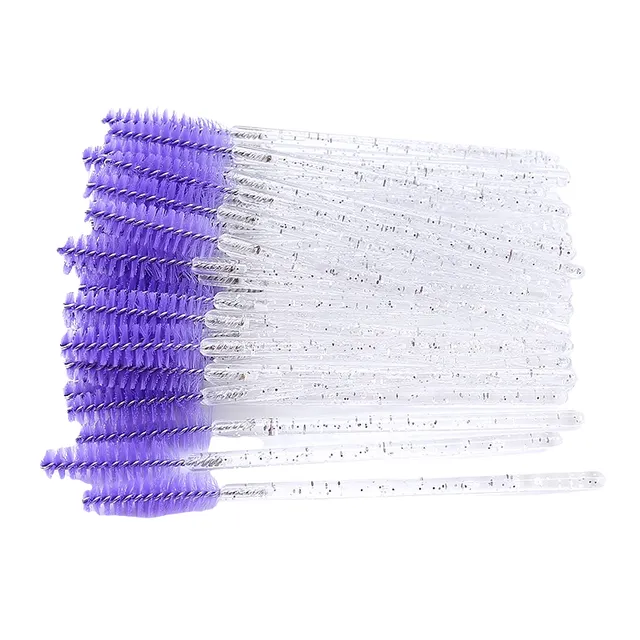 Eyebrow brushes and eyelashes 50 pcs